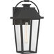 Branwyn 1 Light 20 inch Sand Coal Black Outdoor Wall Lantern