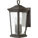 Bromley LED 16 inch Oil Rubbed Bronze Outdoor Wall Mount Lantern, Small