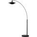 Rancho Mirage 87 inch 9 watt Satin Nickel Arc Floor Lamp Portable Light