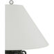 Junko 29 inch 150 watt Green and Clear Table Lamp Portable Light