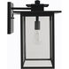 Rock Creek 1 Light 17.25 inch Textured Black Outdoor Wall Lantern