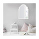 Sultan 36 X 24 inch Glossy White Wall Mirror 