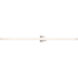 Sabre LED 48 inch Chrome Bath Vanity Light Wall Light