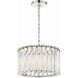 Elliot 4 Light 15.25 inch Polished Nickel Mini Chandelier Ceiling Light