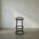 Dior 31 inch Matte Black Bar Stool