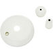 Fan Accessory Cottage White Cap and Finial Pack