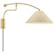 Sylva 1 Light 20 inch Aged Brass Wall Sconce Wall Light