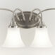Holman 4 Light 24.5 inch Brushed Nickel Bath Vanity Wall Sconce Wall Light