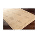 Arielle 36 X 24 inch Wheat/White/Medium Gray Rugs