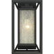 Harbor View 1 Light 13 inch Coal Outdoor Wall Mount, Great Outdoors