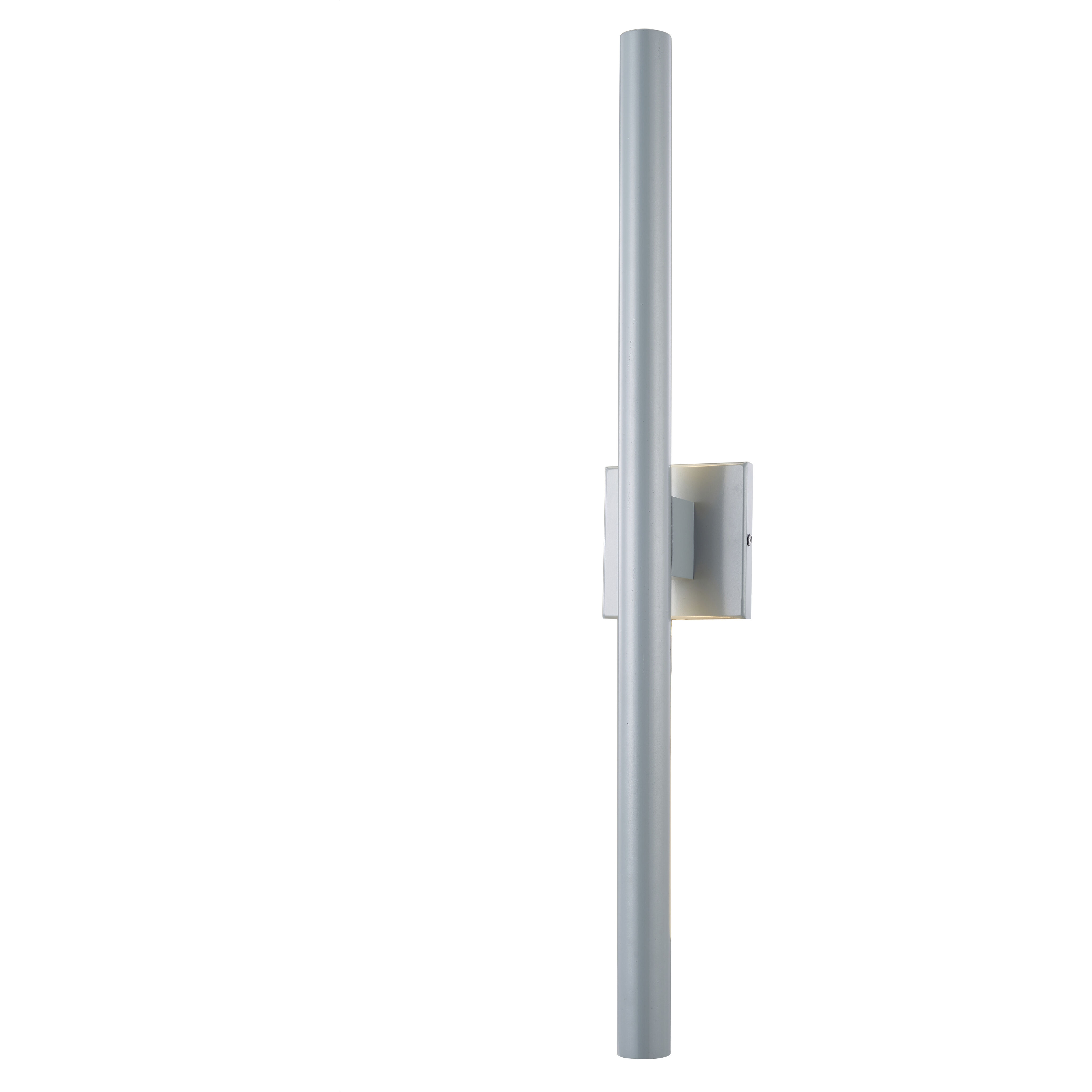 Obelisk LED 30 inch Silica Outdoor Wall Light