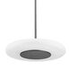 Blyford LED 20.75 inch Black Nickel Pendant Ceiling Light
