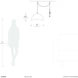 Luna Bella 1 Light 18 inch Satin Nickel Pendant Swag Kit Ceiling Light in Satin Nickel and White Steel