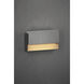 Piazza 277 9 watt Anthracite with Concrete Outdoor Step Light