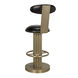 Sedes 39 inch Antique Brass Counter Stool