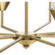 Pinellas 8 Light 40 inch Soft Gold Chandelier Ceiling Light, Design Series
