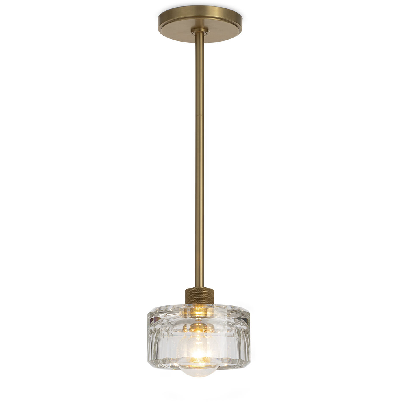 Regina Andrew Bijoux 1 Light 7 inch Natural Brass Pendant Ceiling Light 16-1481NB - Open Box