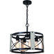 Burien 4 Light 18 inch Taupe Pendant Ceiling Light