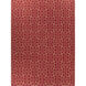Archive 132 X 96 inch Dark Red, Khaki Rug