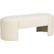 Prix White/Cream Bench