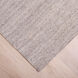 Riya 114 X 79 inch Grey Rug in 6 x 9