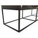 Zurich 96 X 23 inch Ebony Walnut Console