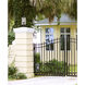 Sana 2 Light 22.5 inch Black Outdoor Pier Mounted Fixture