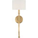Molvene 1 Light 8 inch Legacy Brass Wall Sconce Wall Light