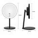 Solo Black LED Makeup Mirror