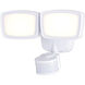 Outdoor Security LED 6.75 inch White Outdoor Security