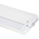 4U Series LED 120 LED Integrated 12 inch Textured White LED Under Cabinet
