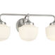 Cornwell 3 Light 23 inch Brushed Nickel Bath Vanity Wall Light