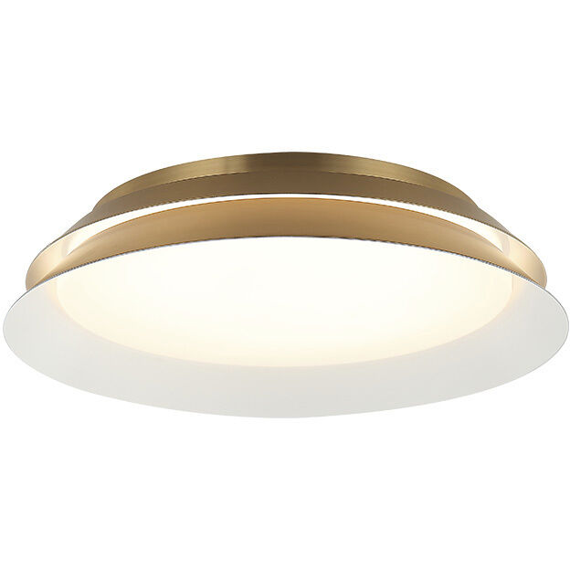 Dahlia LED 14 inch Aged Gold Brass Wall Sconce Wall Light