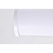 Crispo LED 25 inch White Vanity Light Wall Light