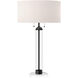Alora Mood Sasha 31 inch 120 watt Matte Black Table Lamp Portable Light