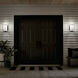 Tremillo 1 Light 14 inch Black Outdoor Wall, Medium