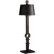 Totem 72.5 inch 150 watt Ebony and Bronze Floor Lamp Portable Light