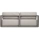 Remsen Weathered Gray and Nuance Dove Outdoor Sofa