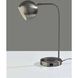 Emery 19 inch 60 watt Brushed Steel Supercharger Desk Lamp Portable Light