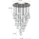 Marni Multi Pendant Ceiling Light in Polished Nickel