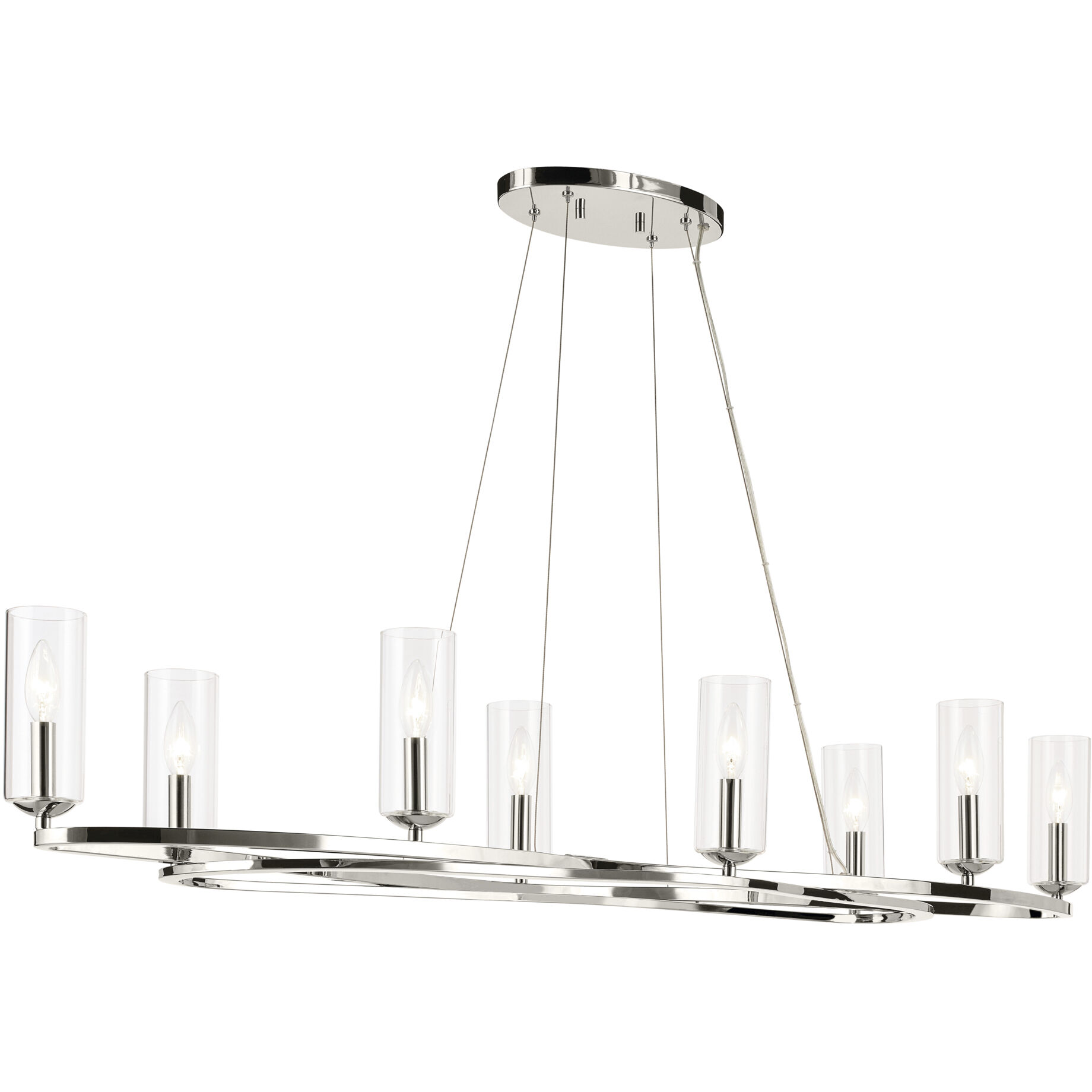 Harpin 8 Light 16.25 inch Island Light