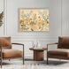Garden Moment Yellow and Blue and Beige and Green Framed Art