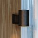 Chiasso LED 7.5 inch Textured Black Outdoor Wall