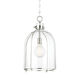 Eldridge 1 Light 15.5 inch Polished Nickel Pendant Ceiling Light