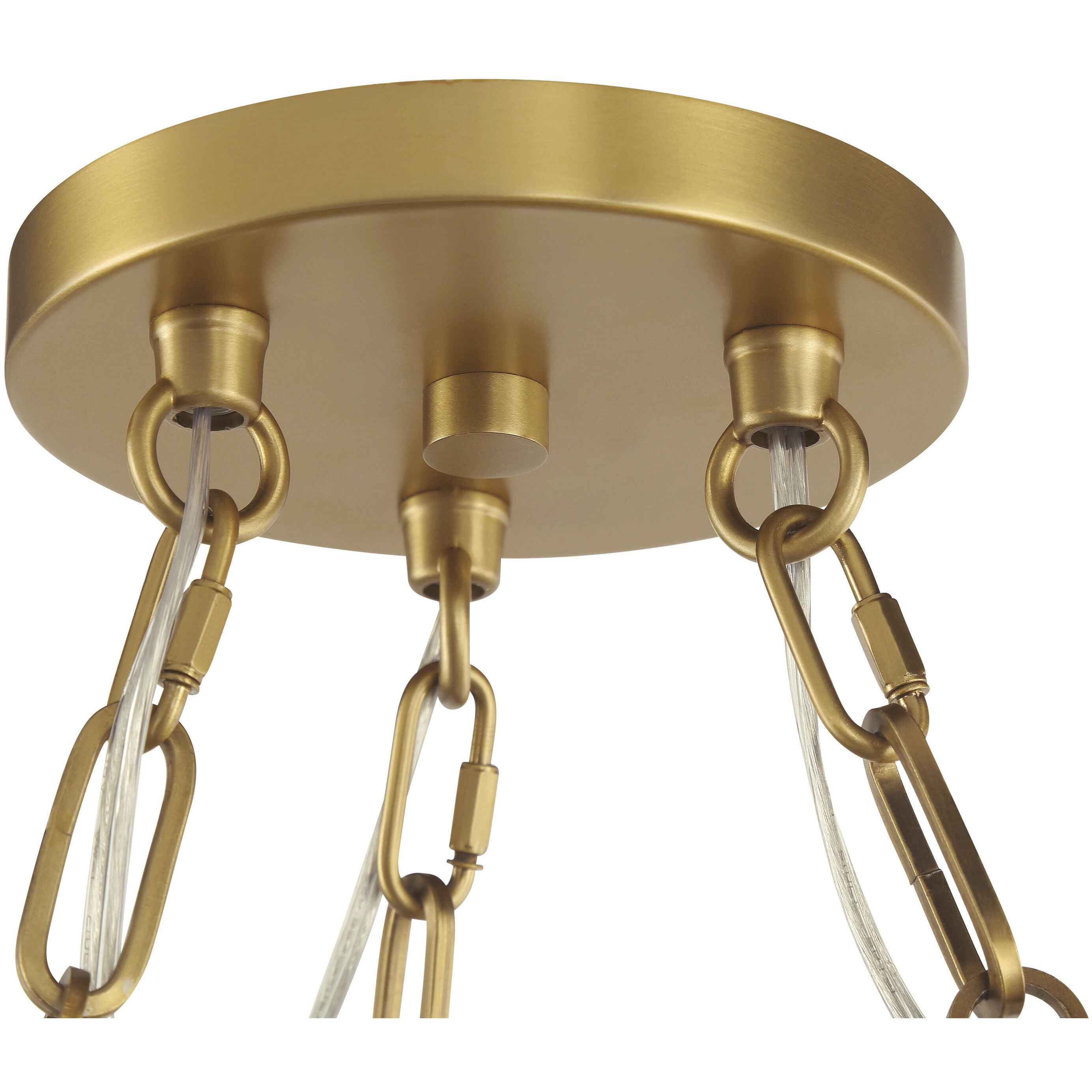 Marbelle 3 Light 80.25 inch Legacy Brass Pendant Ceiling Light