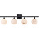 Bombelles 4 Light 38 inch Bronze Bath Bar Wall Light