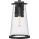Bar Harbor 1 Light 18 inch Sand Black Outdoor Wall Light