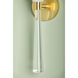 Amara 1 Light 5.25 inch Aged Brass Wall Sconce Wall Light