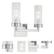 Lida 2 Light 14 inch Chrome Vanity Light Wall Light