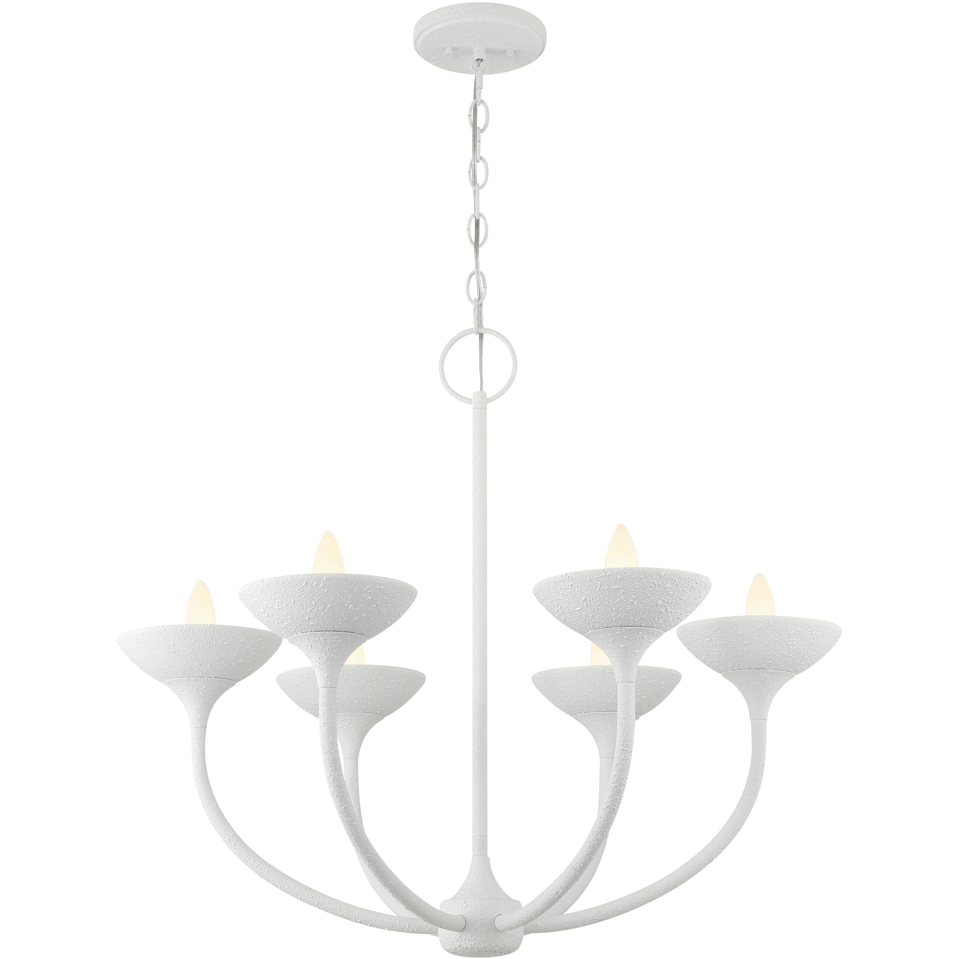 Ryton 6 Light Chandelier Ceiling Light